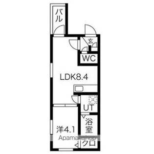 DEVELD八代【3階】の間取り