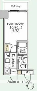 グリーンリーフ新綱島【3階】の間取り