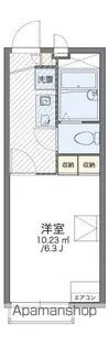 レオパレスあらた【2階】の間取り