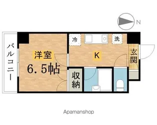 ブルーム【202号室】の間取り