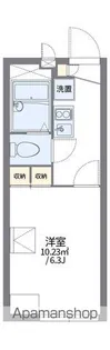 レオパレス北斗【2階】の間取り