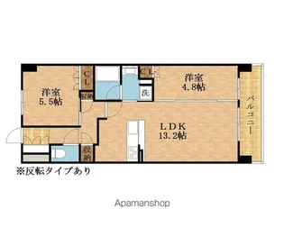 アーバンパーク淡路【9階】の間取り