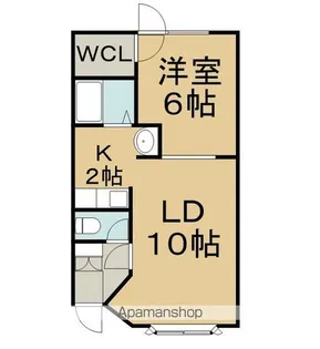 ベネッセⅠ【1階】の間取り