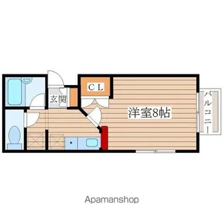 エクセレント南吉成 五番館【2階】の間取り