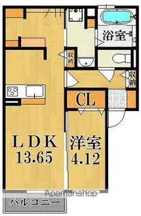 NEXUS山中【2階】の間取り