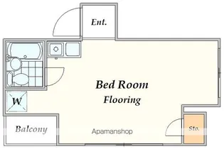 東京都渋谷区代々木5丁目【マンション】の間取り