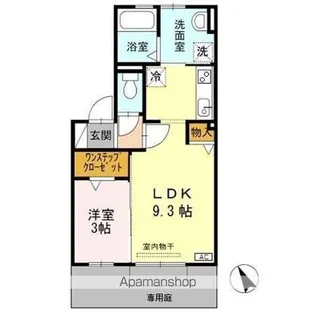 ドリームハイツ【1階】の間取り