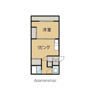 アーバン北2条ビル【601号室】の間取り