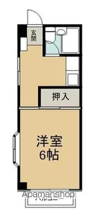 カーサ伊庄段北【207号室】の間取り