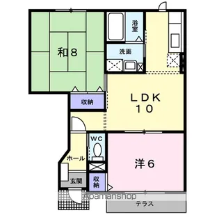 エクセルⅠ【1階】の間取り