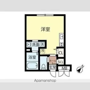 JEEKBLAU豊平【2階】の間取り
