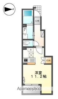 パーシモンK【1階】の間取り