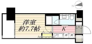 プレール・ドゥーク蔵前Ⅱ【6階】の間取り
