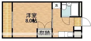 ハイツ光洋【103号室】の間取り