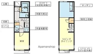 レオネクストポポラーレ【115号室】の間取り