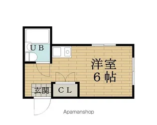 サンライズ中宮【5階】の間取り