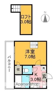 JOIN K’S【2階】の間取り