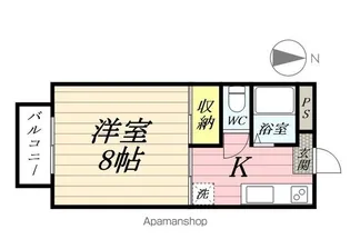 アスカC【2階】の間取り