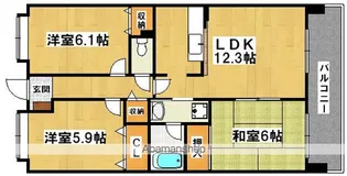 エンジェルズ・アイ【5階】の間取り