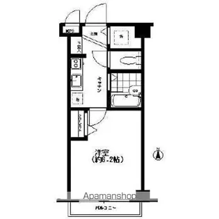 ヴェルト中野上鷺宮【3階】の間取り