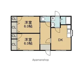 香川県丸亀市三条町【一戸建】の間取り