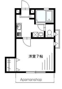 デメテル【101号室】の間取り