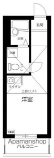 プロスペール神大前【2階】の間取り