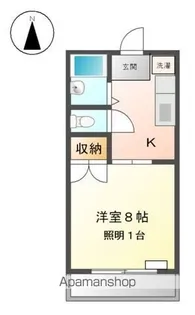 パークハイツ篠木【305号室】の間取り