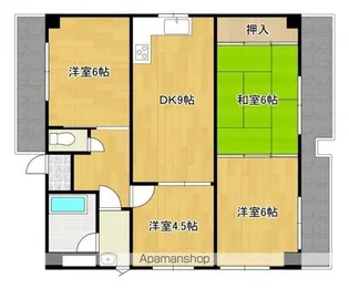 シーガル大芝【2階】の間取り