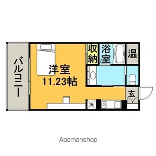 フェルト627【11階】の間取り