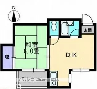 メゾン塩屋【2階】の間取り