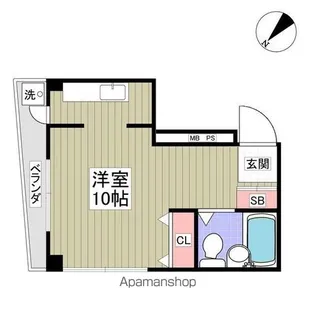 第7新井ビル【2階】の間取り