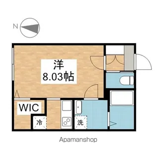 Branche桜山Chambre【3階】の間取り