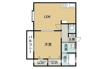 SHIMA21【3階】の間取り