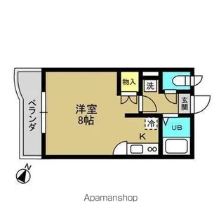 エスペランサ城西【403号室】の間取り