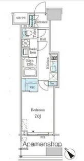 レガシス中目黒【3階】の間取り