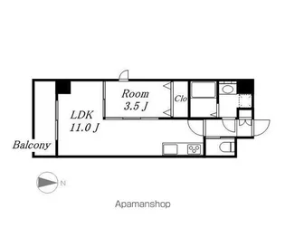CATTLEYA GARDEN【3階】の間取り