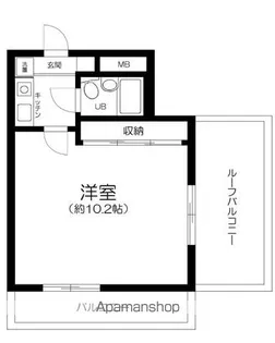 シェモアSASAKI【403号室】の間取り