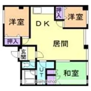ニーズビルシマ【3階】の間取り