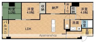 アルコリバーサイド【101号室】の間取り