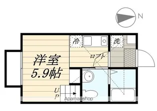 ヴィラベローナ桜ヶ丘【103号室】の間取り