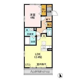 FOREST WIND【1階】の間取り