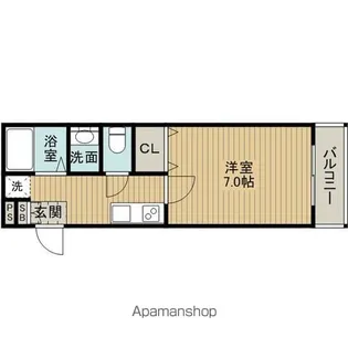 アサコート【2階】の間取り