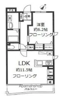 フェアリーペット弐番舘【1階】の間取り