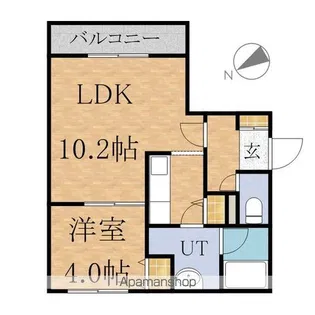 CLOUD【2階】の間取り