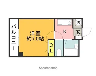 ハインズMⅢ【302号室】の間取り