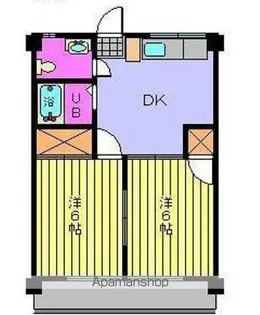天山ハイツⅠ【4階】の間取り