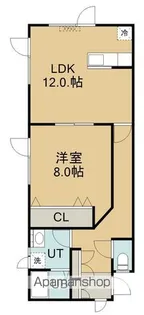 リアルステージ【3階】の間取り