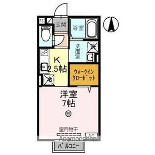 グランドゥール越前【2階】の間取り