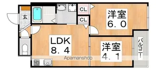 MAISON M&W【2階】の間取り